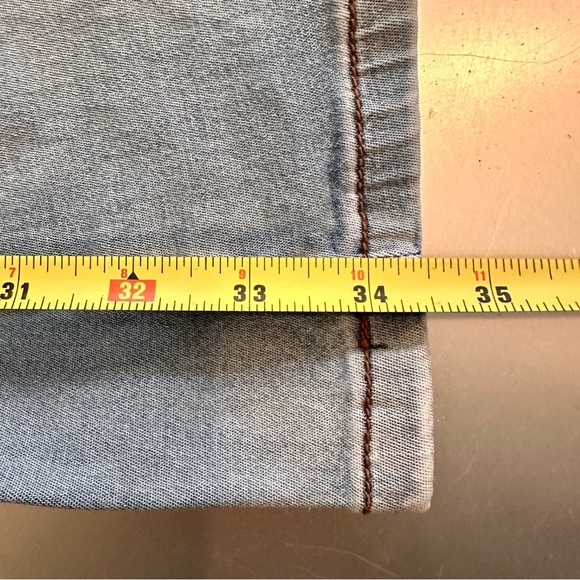 Large I.AM.GIA Flare Denim - Light Wash 34” Inseam - Picture 4 of 13